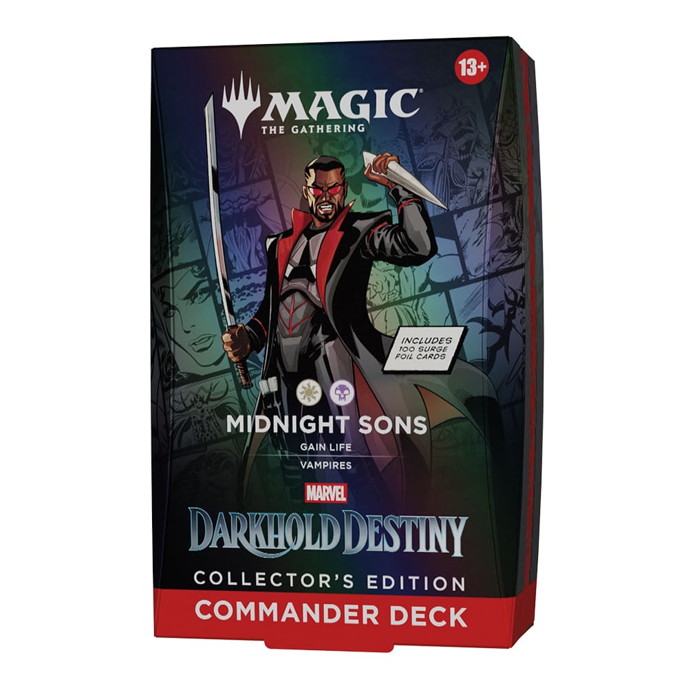 Magic: The Gathering Marvel: Darkhold Destiny Collector Commander Deck Midnight Sons ENG