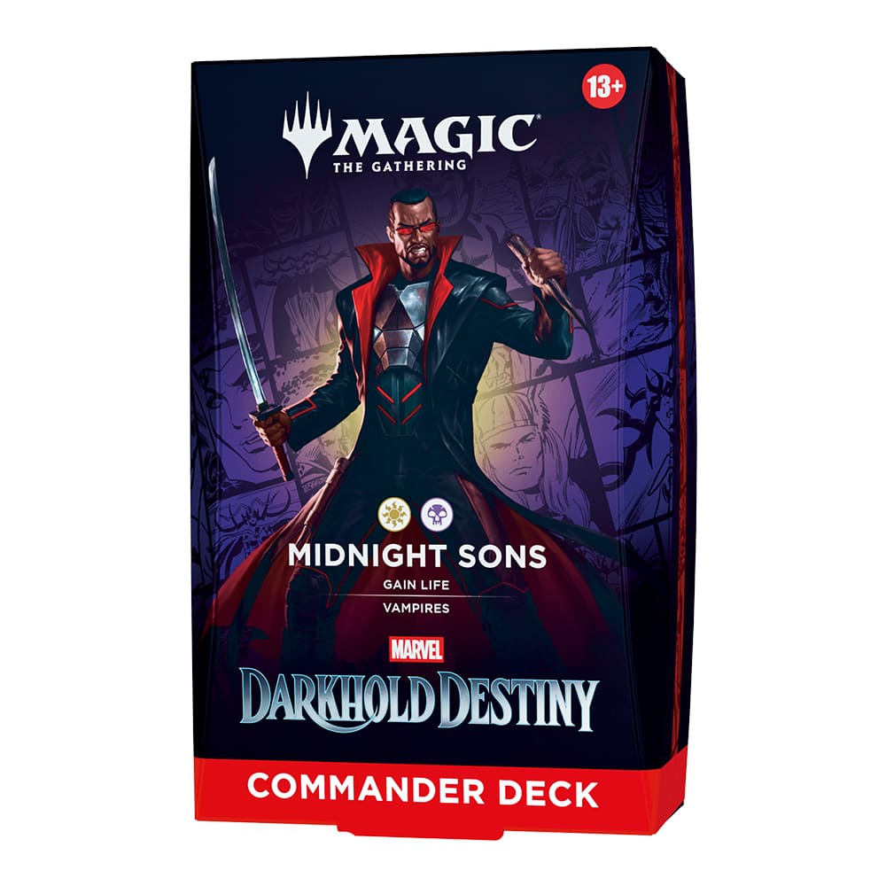 Magic: The Gathering Marvel: Darkhold Destiny Commander Deck Midnight Sons ENG