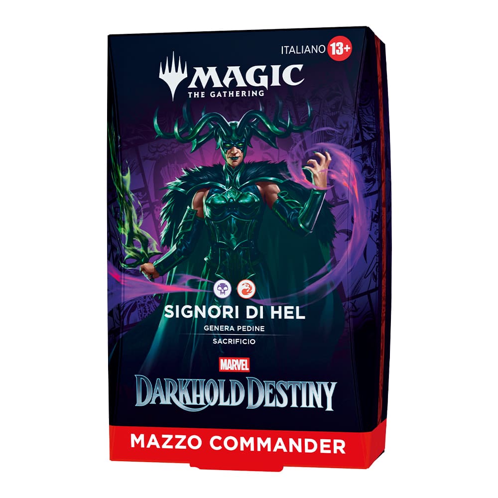 Magic: The Gathering Marvel: Darkhold Destiny Commander Deck Signori di Hel ITA
