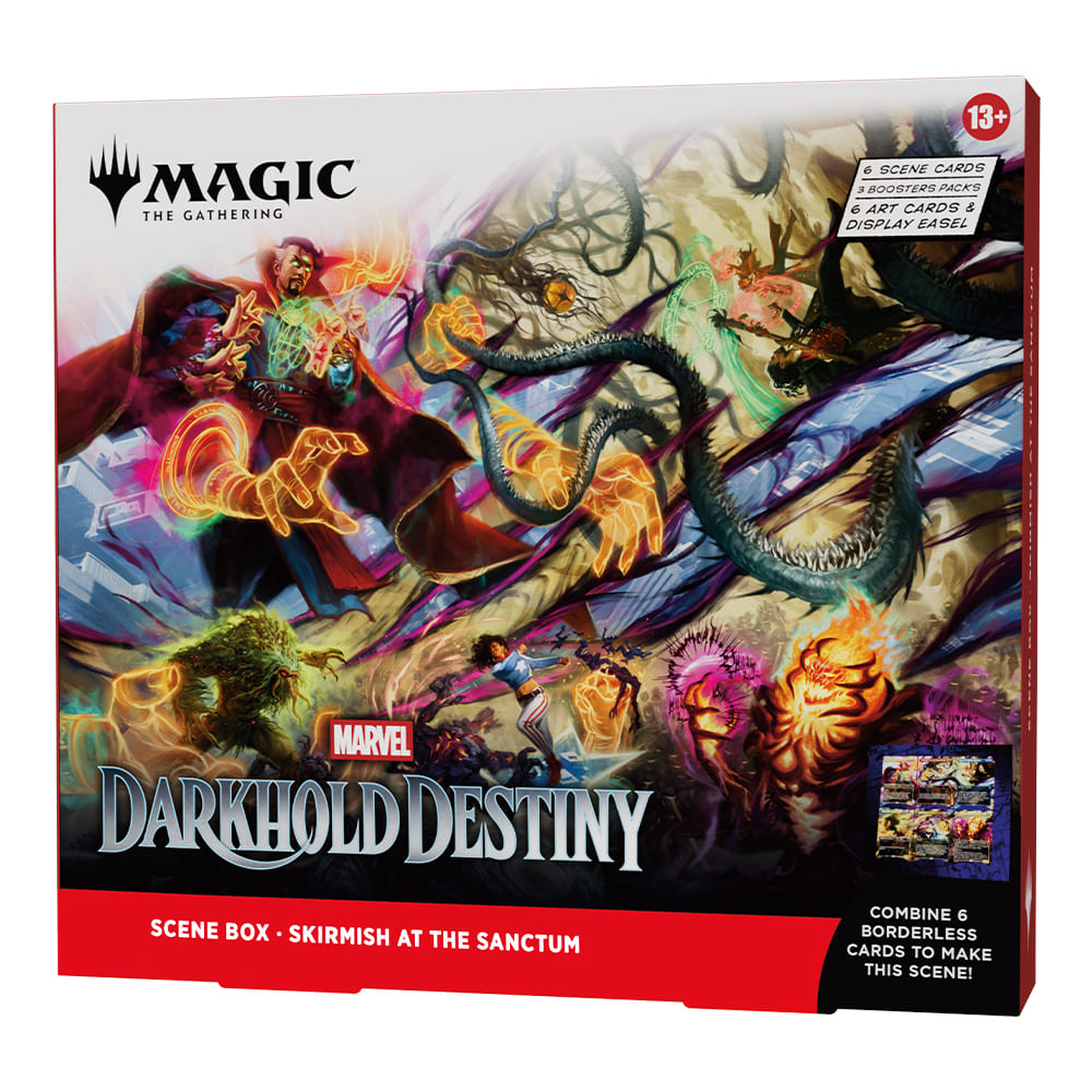 Magic: The Gathering Marvel: Darkhold Destiny Scene Box Skirmish at the Sanctum ENG