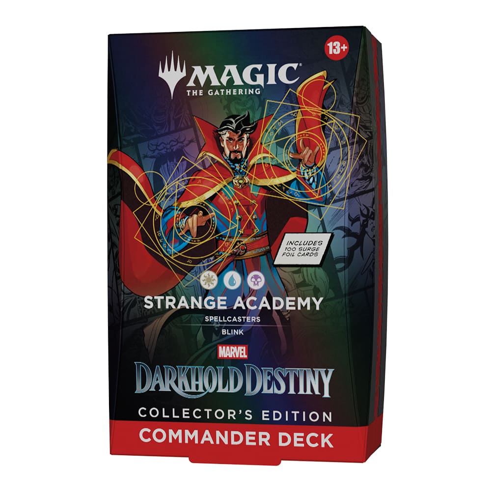 Magic: The Gathering Marvel: Darkhold Destiny Collector Commander Deck Strange Academy ENG