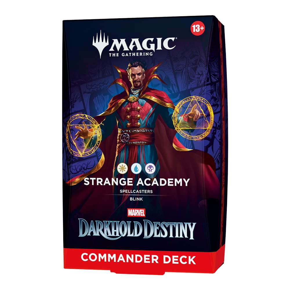 Magic: The Gathering Marvel: Darkhold Destiny Commander Deck Strange Academy ENG