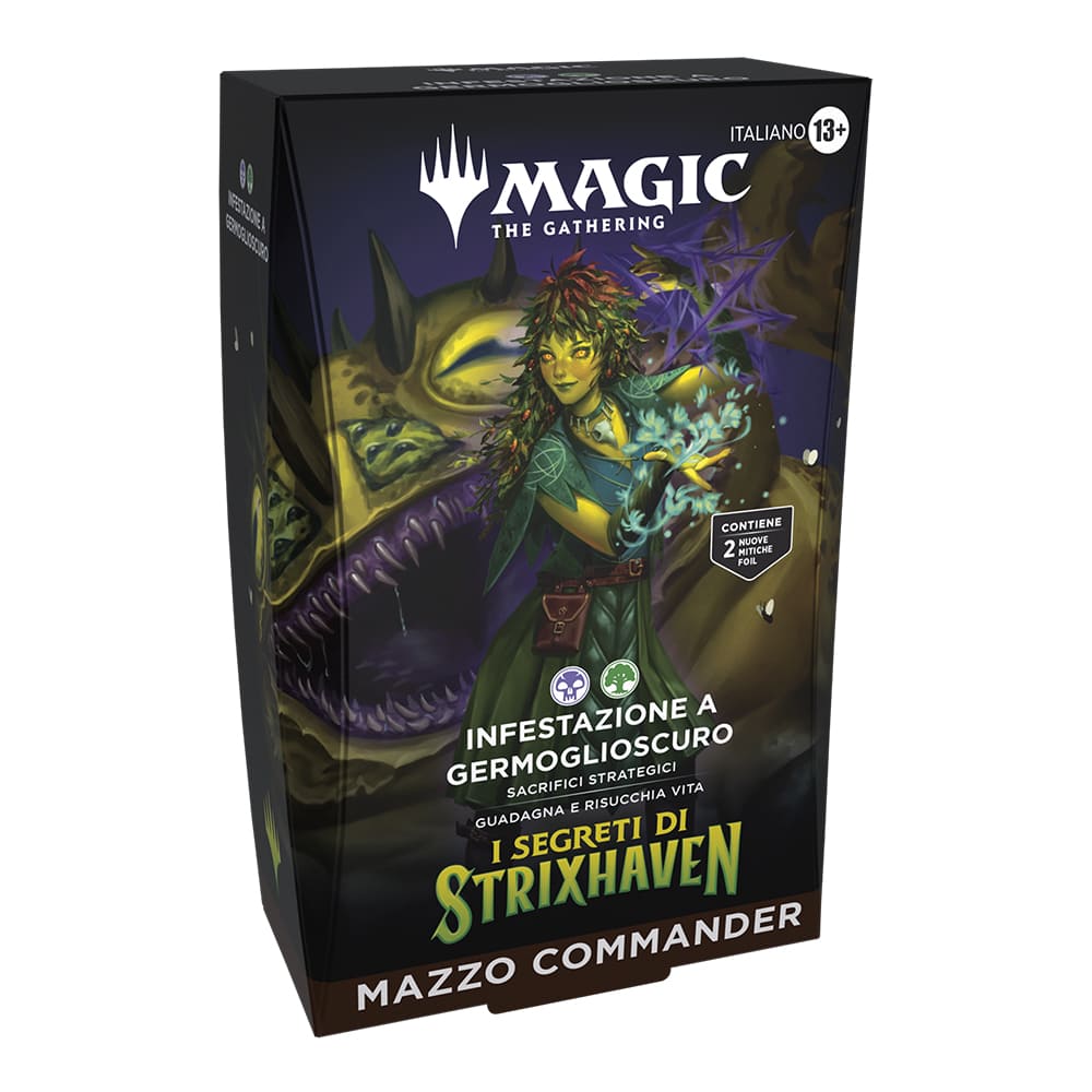 Magic: The Gathering I Segreti di Strixhaven Commander Deck Infestazione a Germoglioscuro ITA