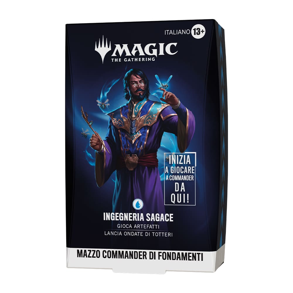 Magic: The Gathering Fondamenti Commander Deck Ingegneria Sagace ITA