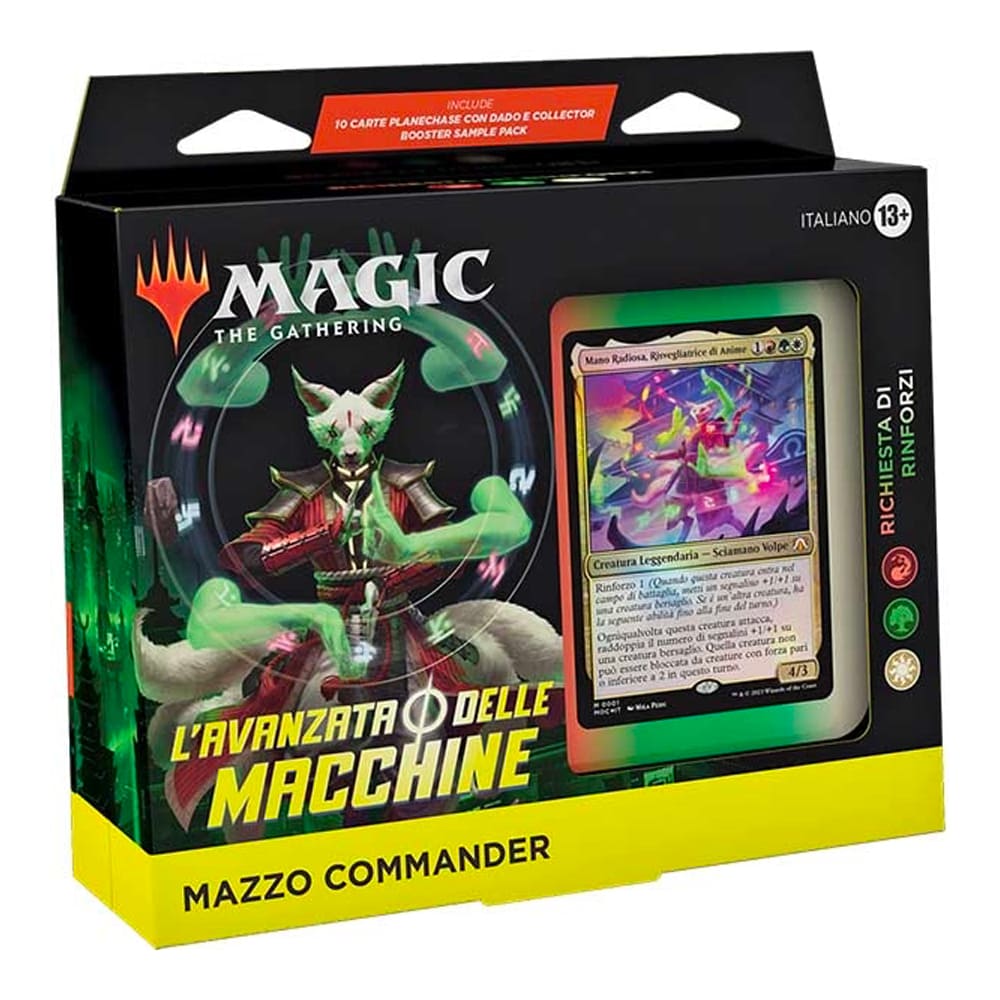Magic: The Gathering L’Avanzata delle Macchine Commander Deck Richiesta di Rinforzi ITA