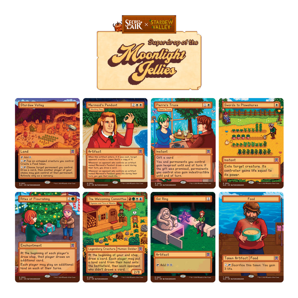 Magic: The Gathering Secret Lair x Stardew Valley: A Flicker in the Deep non foil ENG