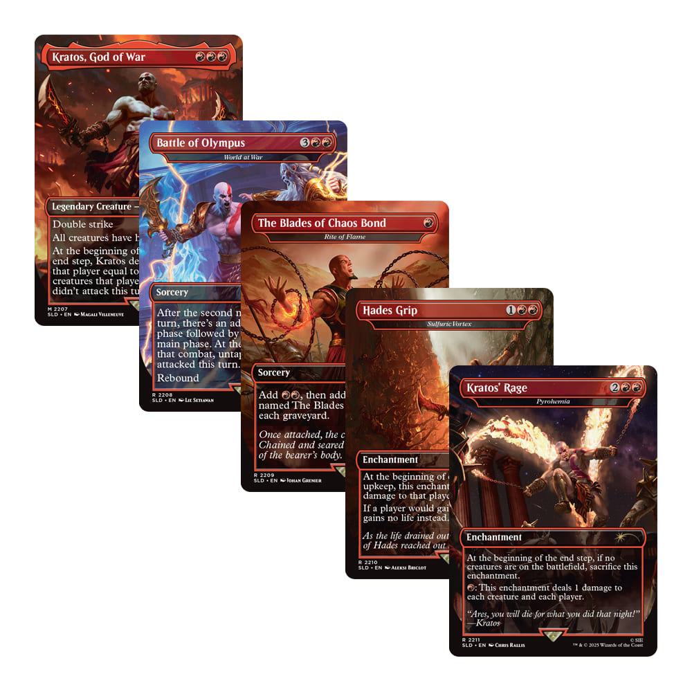 Secret Lair Sonic Friends and Foes versione Inglese Secret Lair Sonic Friends and Foes versione Inglese