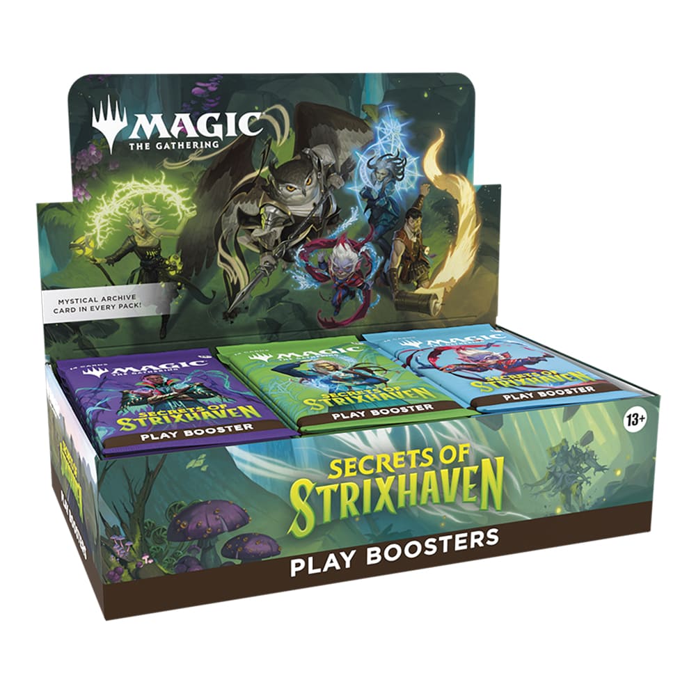 Magic: The Gathering Secrets of Strixhaven Play Booster Box 30 buste ENG