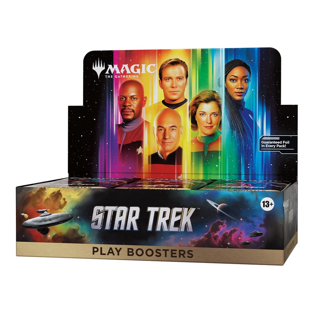 Magic: The Gathering Star Trek Play Booster Box 30 buste ENG