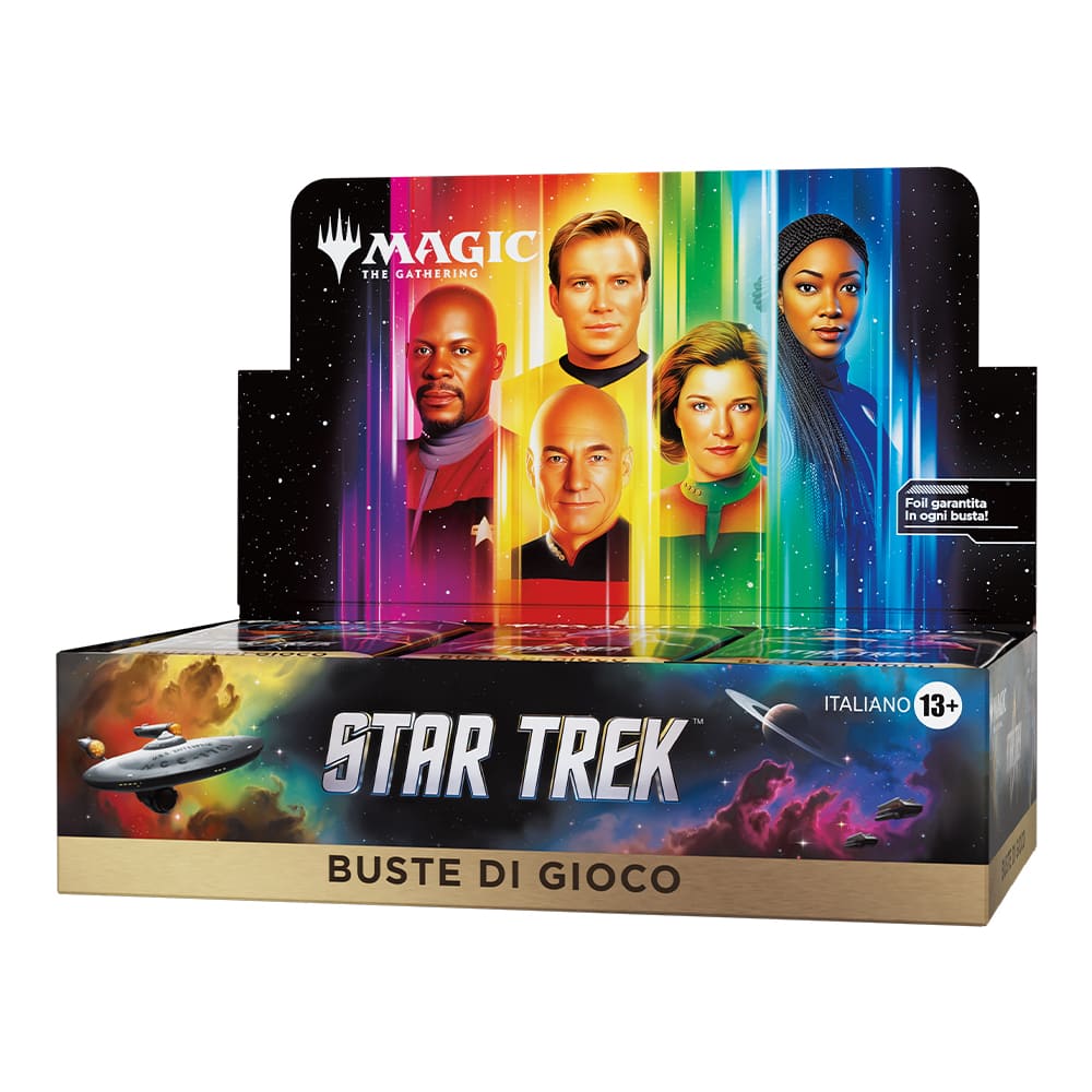 Magic: The Gathering Star Trek Play Booster Box 30 buste ITA
