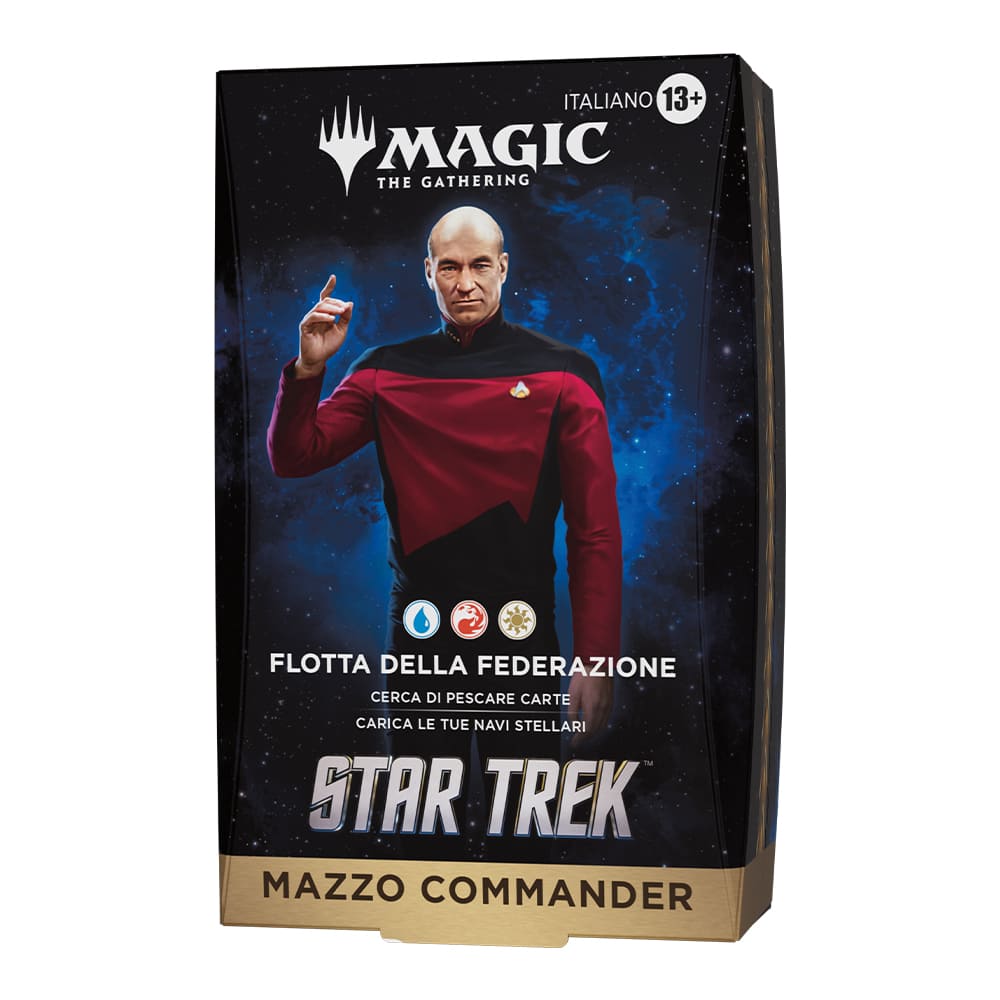 Magic: The Gathering Star Trek Commander Deck Flotta della Federazione ITA
