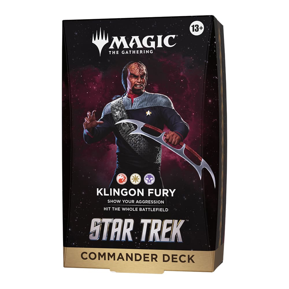 Magic: The Gathering Star Trek Commander Deck Klingon Fury ENG