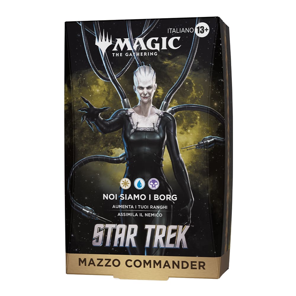 Magic: The Gathering Star Trek Commander Deck Noi Siamo i Borg ITA