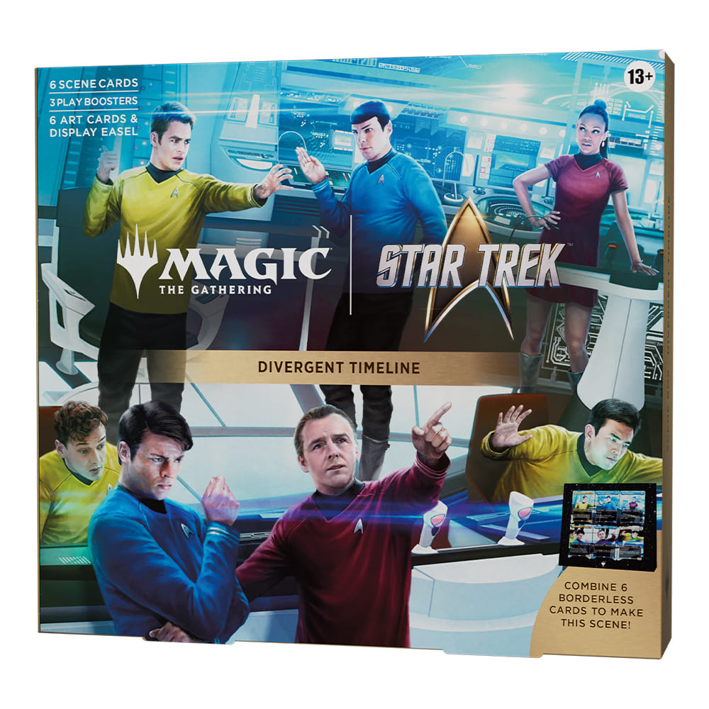 Magic: The Gathering Star Trek Scene Box Divergent Timelines ENG