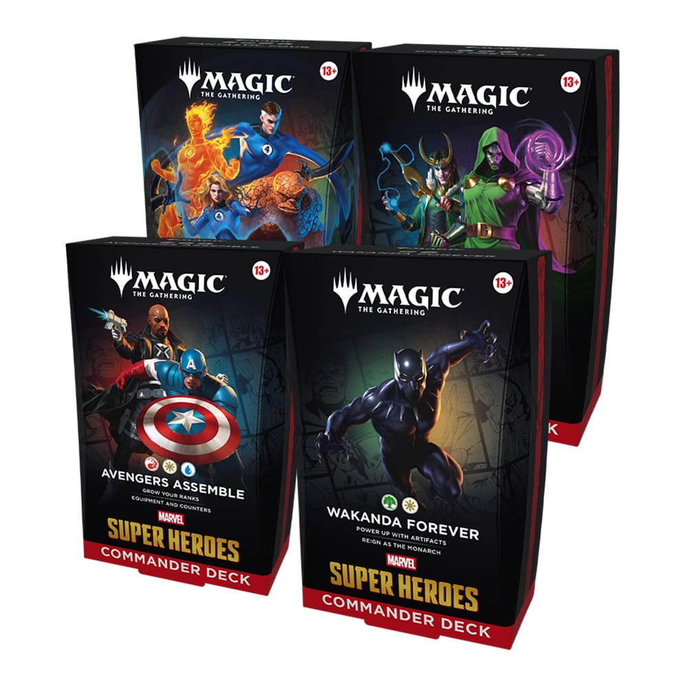 Magic: The Gathering Marvel Super Heroes Commander 4 Mazzi ENG