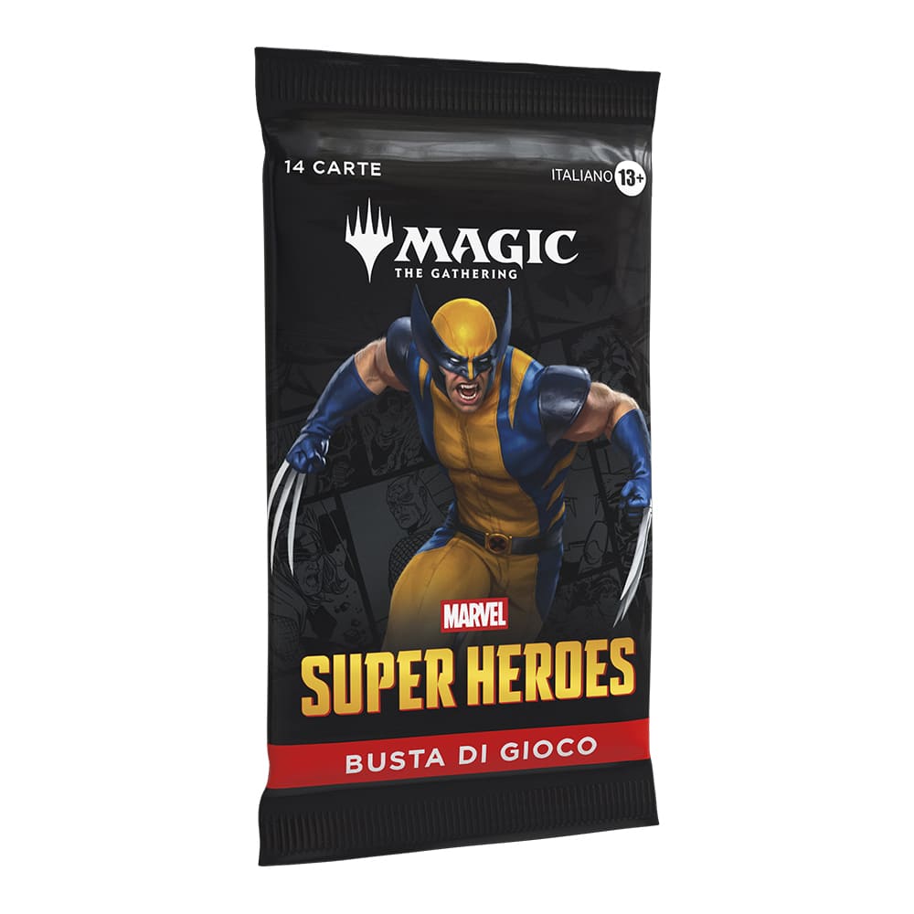 Magic: The Gathering Marvel Super Heroes Play Booster Pack ITA