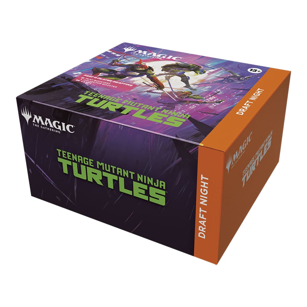 Magic Teenage Mutant Ninja turtle Draft Night box versione Inglese