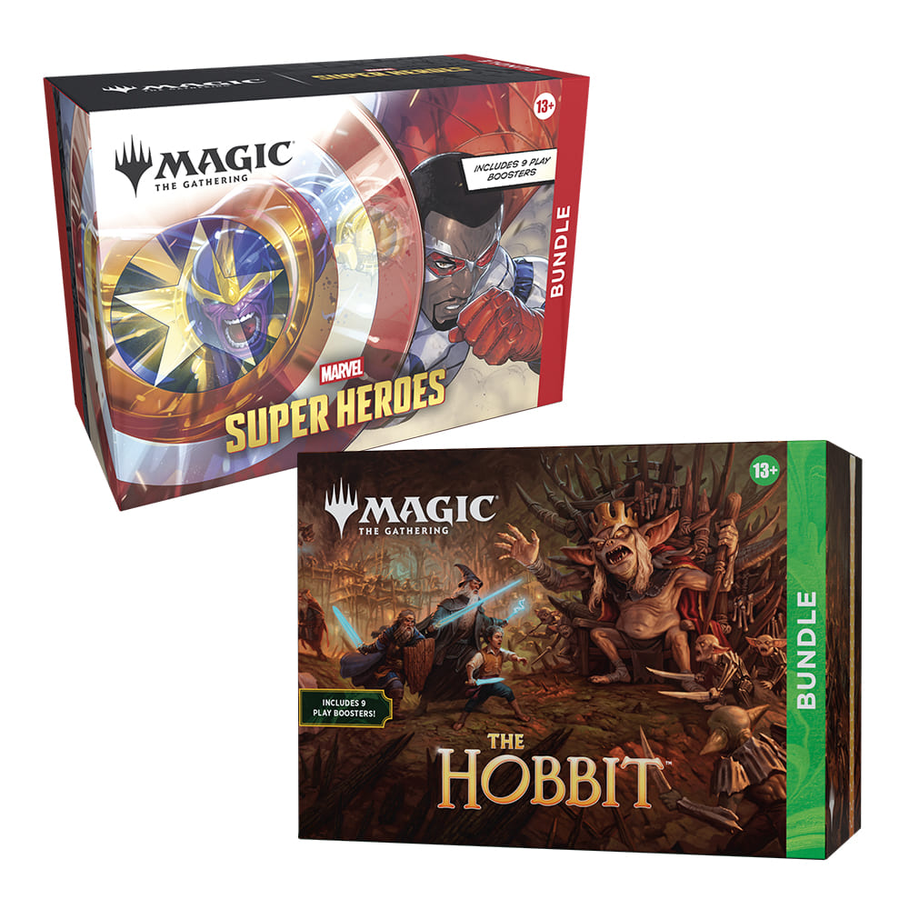 Magic: The Gathering Lo Hobbit Gift Bundle + Marvel Super Heroes Bundle ENG