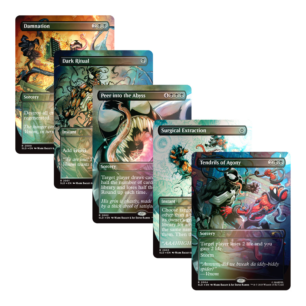 Secret Lair Venom Unleashed Inks Raised foil | CarteMagic