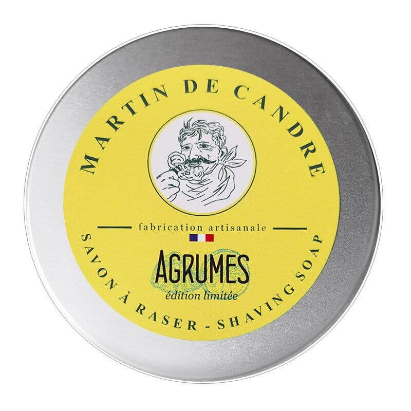 Martin De Candre sapone da barba Agrumi in ciotola di vetro 200gr