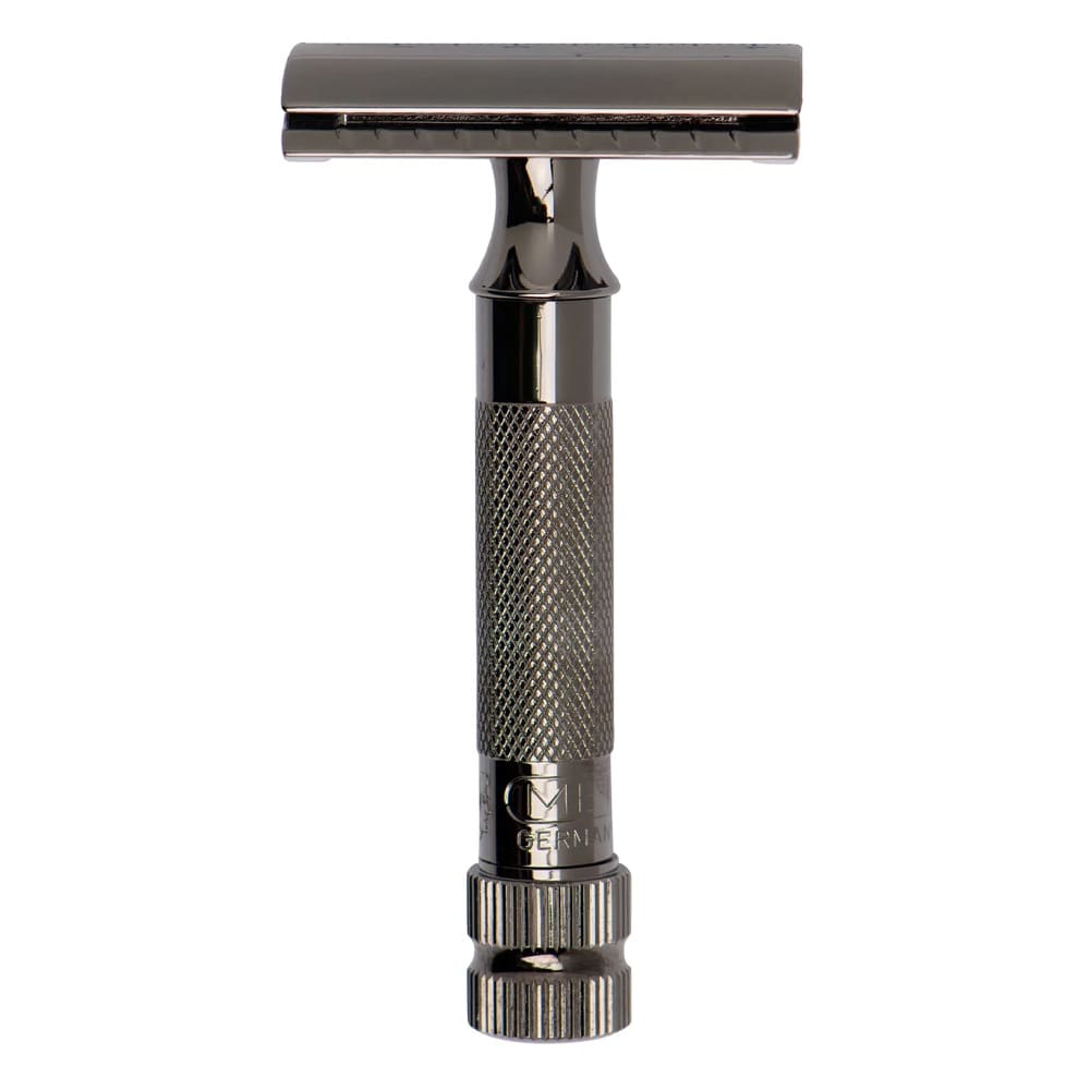 Merkur rasoio di sicurezza pettine chiuso 34C Grigio metallizzato