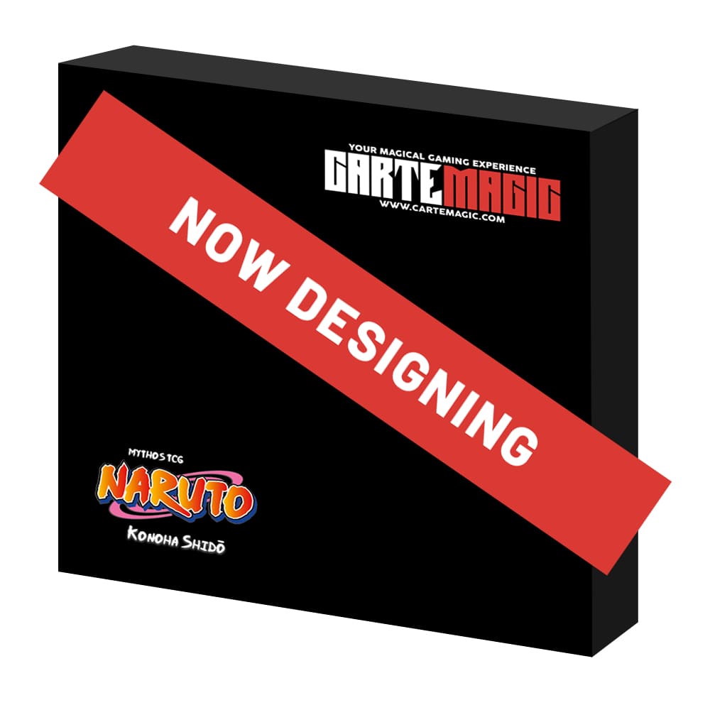 Naruto Mythos Set 3 Shippuden Akatsuki Starter Pack 2 Window Booster Box versione Inglese
