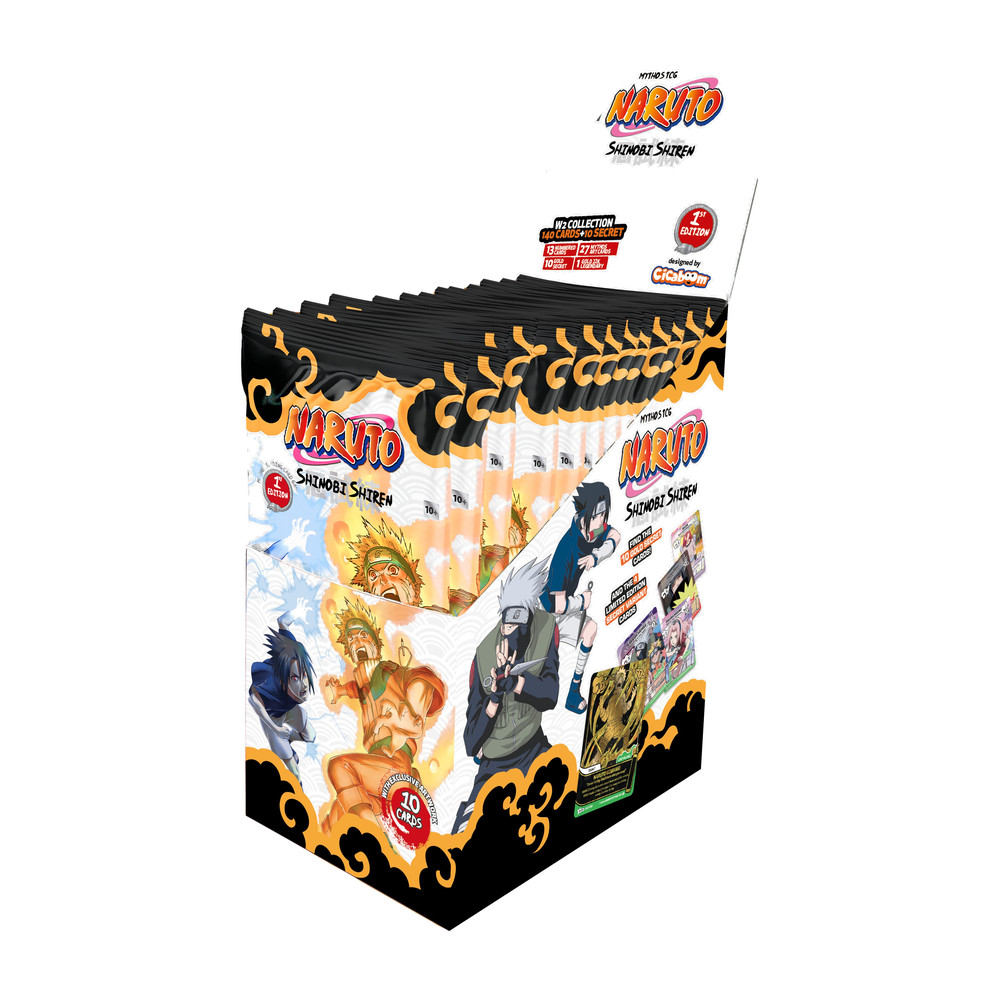Naruto Mythos TCG Shinobi Shiren Booster Box 24 Buste ENG