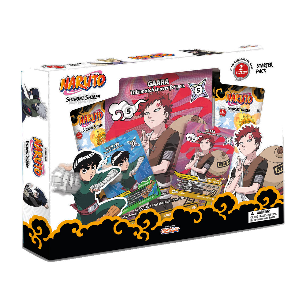 Naruto Mythos TCG Shinobi Shiren Starter Pack Gaara vs Rock Lee ENG