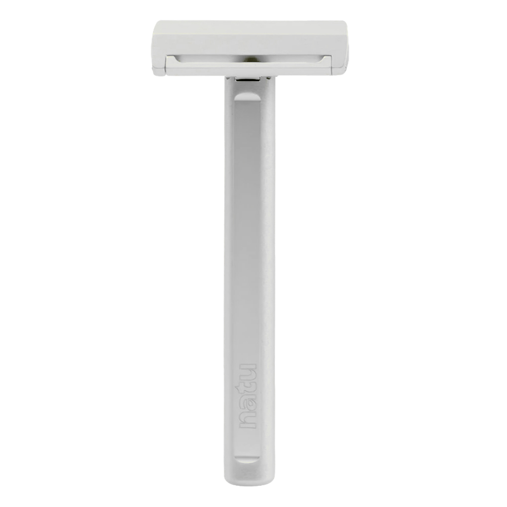 Natu rasoio di sicurezza single edge grigio