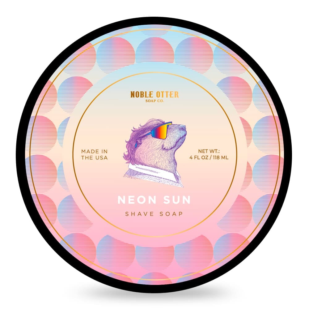Noble Otter sapone da barba Neon Sun 118ml