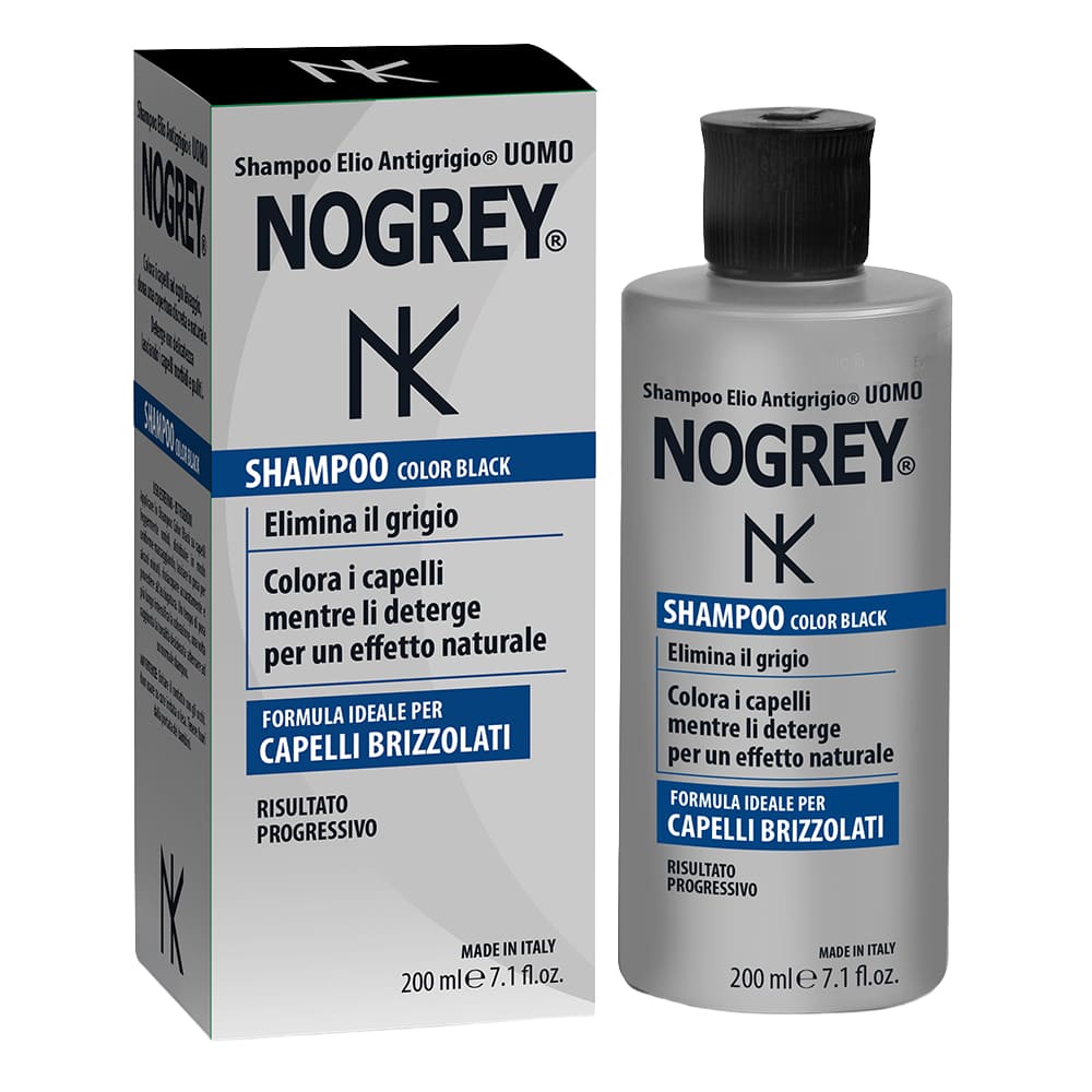 NoGrey Shampoo Color Black per capelli brizzolati 200 ml
