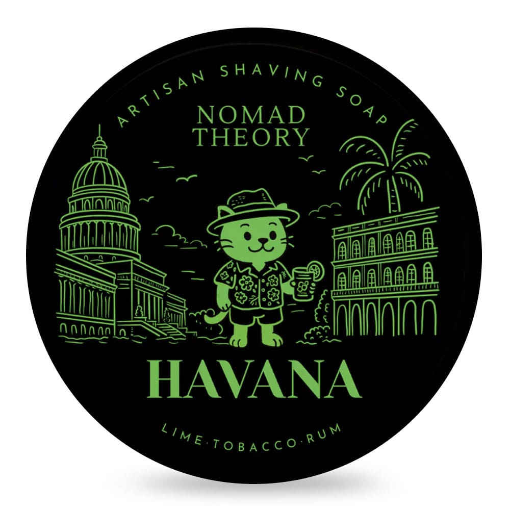 Nomad Theory shaving soap Havana 150ml Nomad Theory shaving soap Havana 150ml