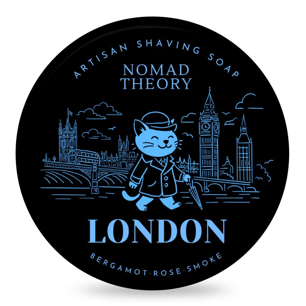 Nomad Theory shaving soap London 150ml Nomad Theory shaving soap London 150ml