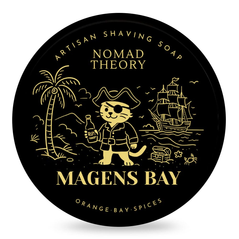 Nomad Theory shaving soap Magens Bay 150ml Nomad Theory shaving soap Magens Bay 150ml