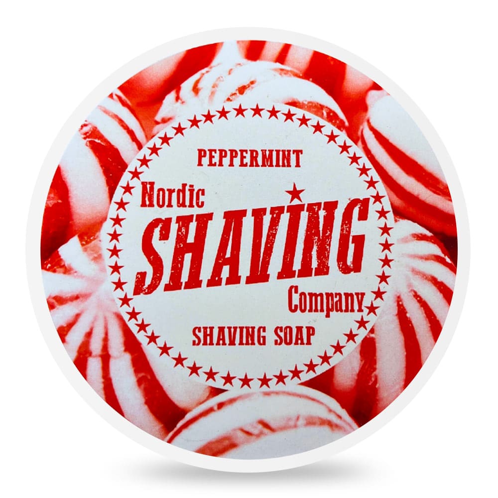Nordic Shaving Company sapone da barba Peppermint 140g