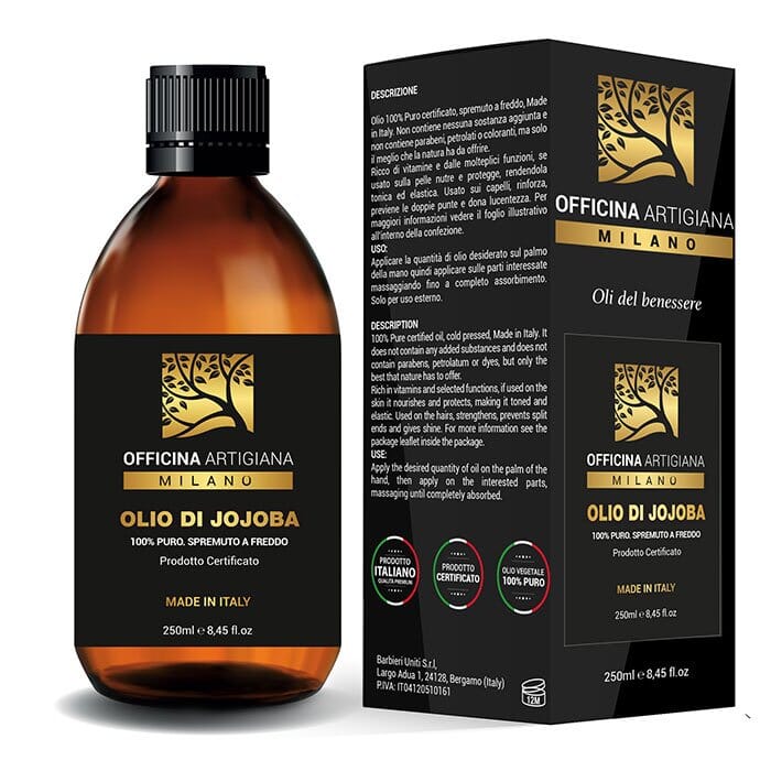 Officina Artigiana olio di jojoba 100% puro 250ml