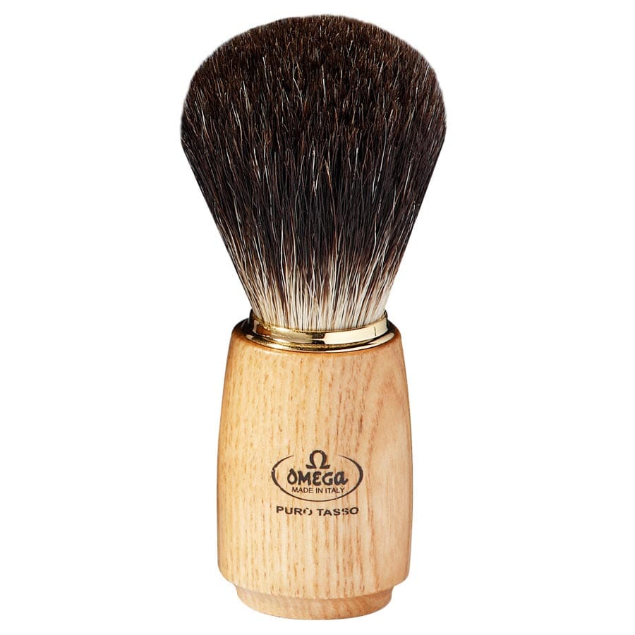 Omega shaving brush black badger