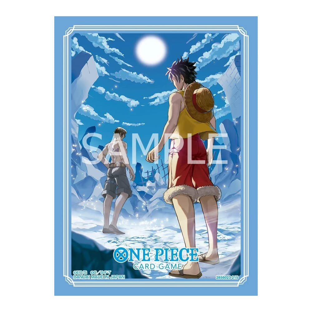 Bustine One Piece Card Game Luffy e Ace Bandai 70 pezzi