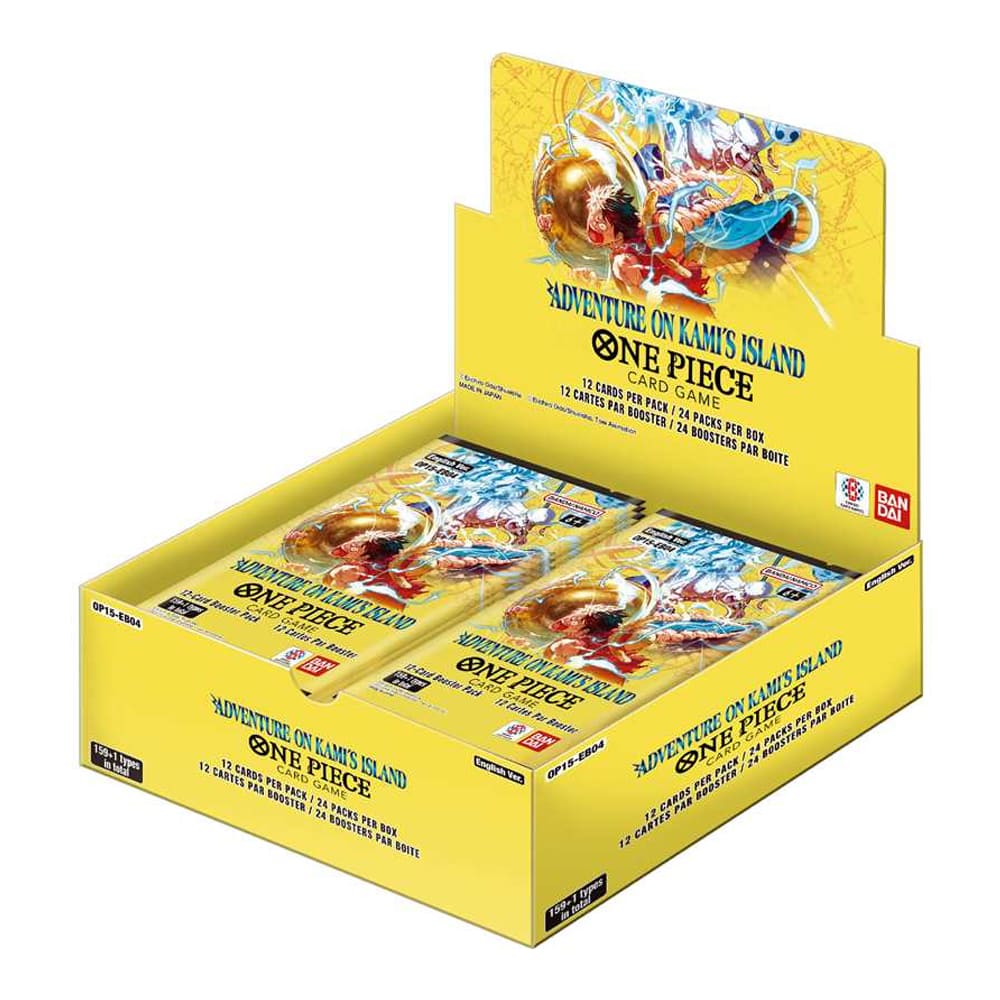 One Piece OP-15 Adventure on Kami's Island Booster box 24 Bustine versione Inglese