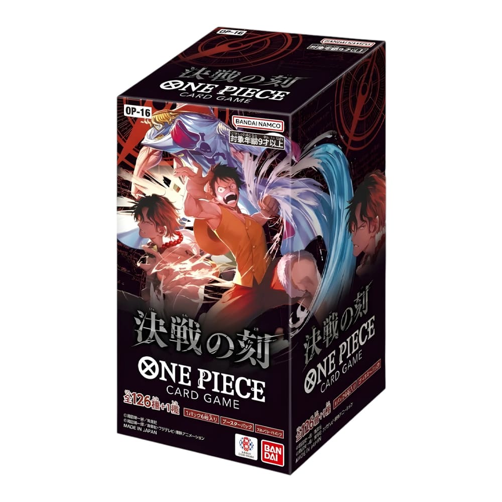 One Piece OP-16 The Time of Battle Booster box 24 Bustine versione Giapponese