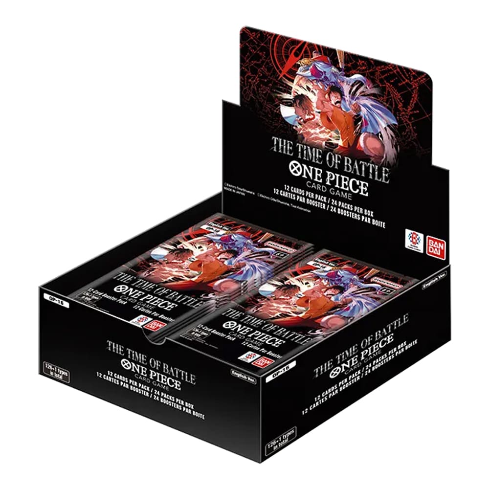 One Piece OP-16 The Time of Battle Booster Box 24 Bustine versione Inglese