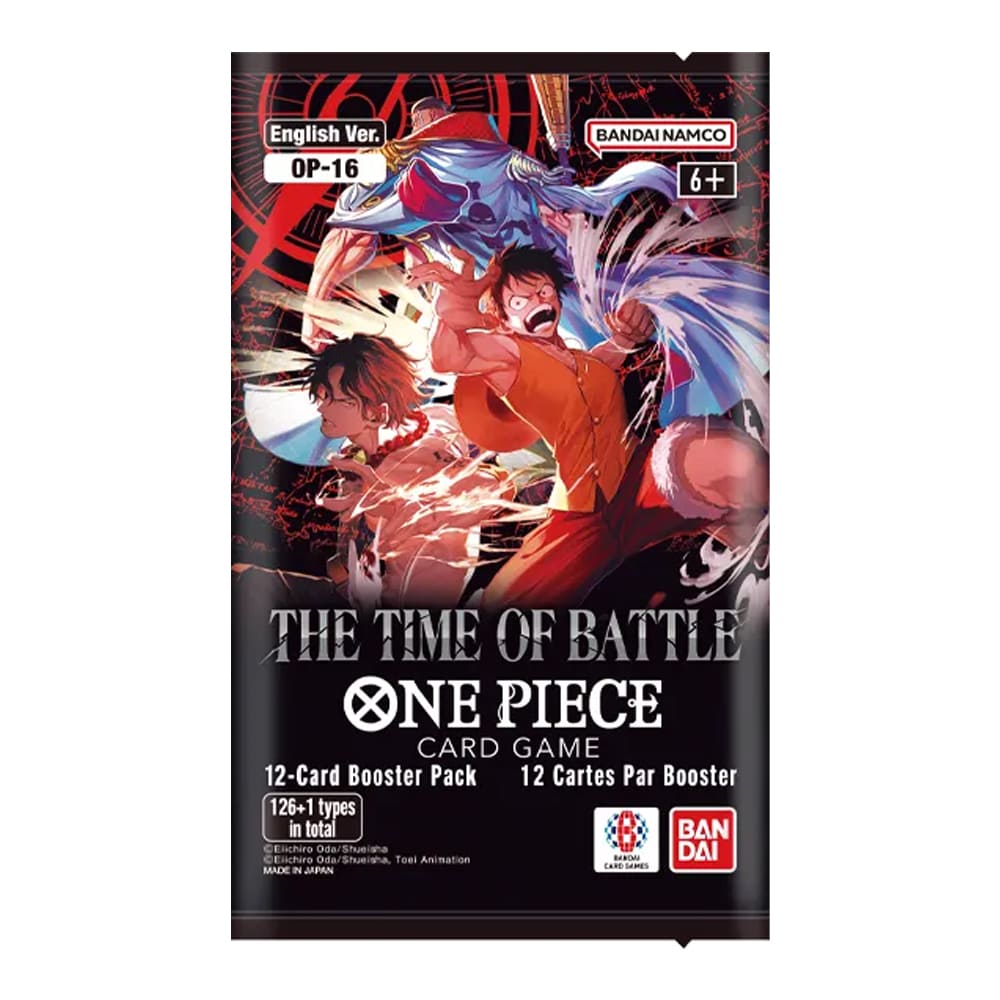 One Piece OP-16 The Time of Battle Booster pack 1 Bustina versione Inglese