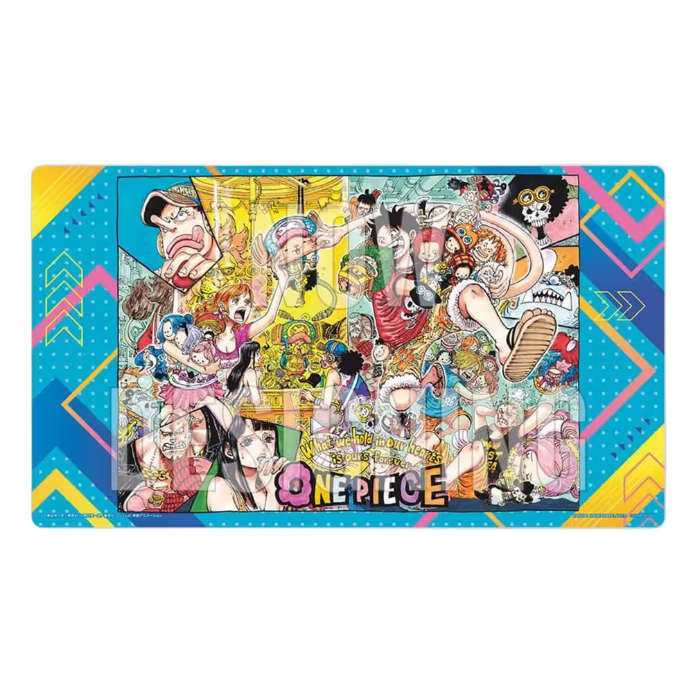One Piece Card Game Official Playmat Limited Edition Vol. 5 con Carta Promo ENG