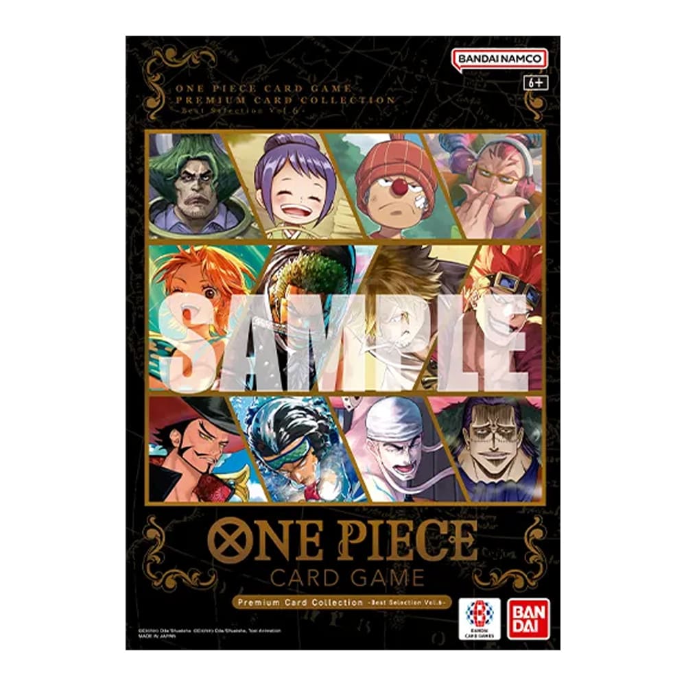 One Piece Best Selection Vol 6 Premium Card Collection versione Inglese