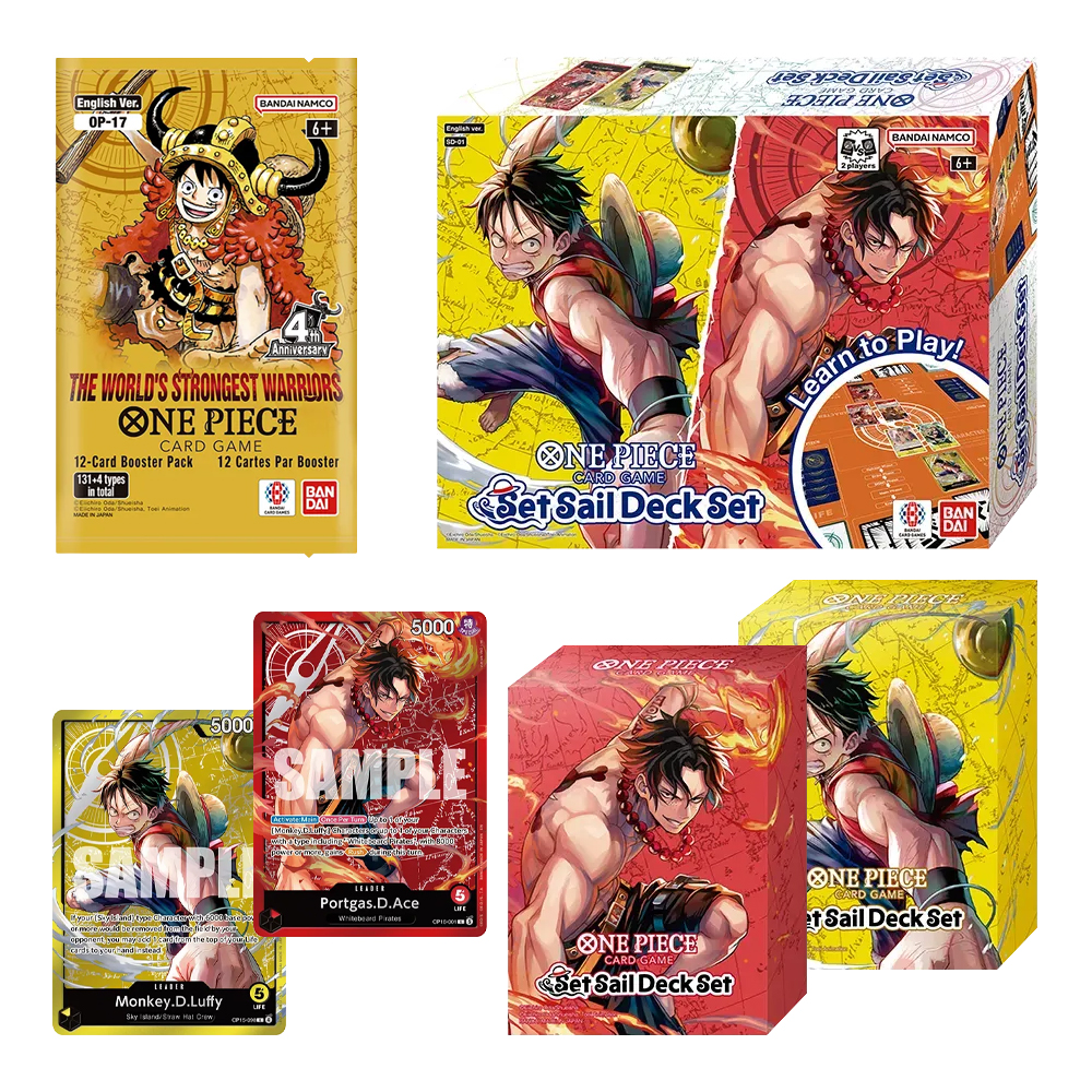 One Piece Set Sail Deck Set SD-01 ENG