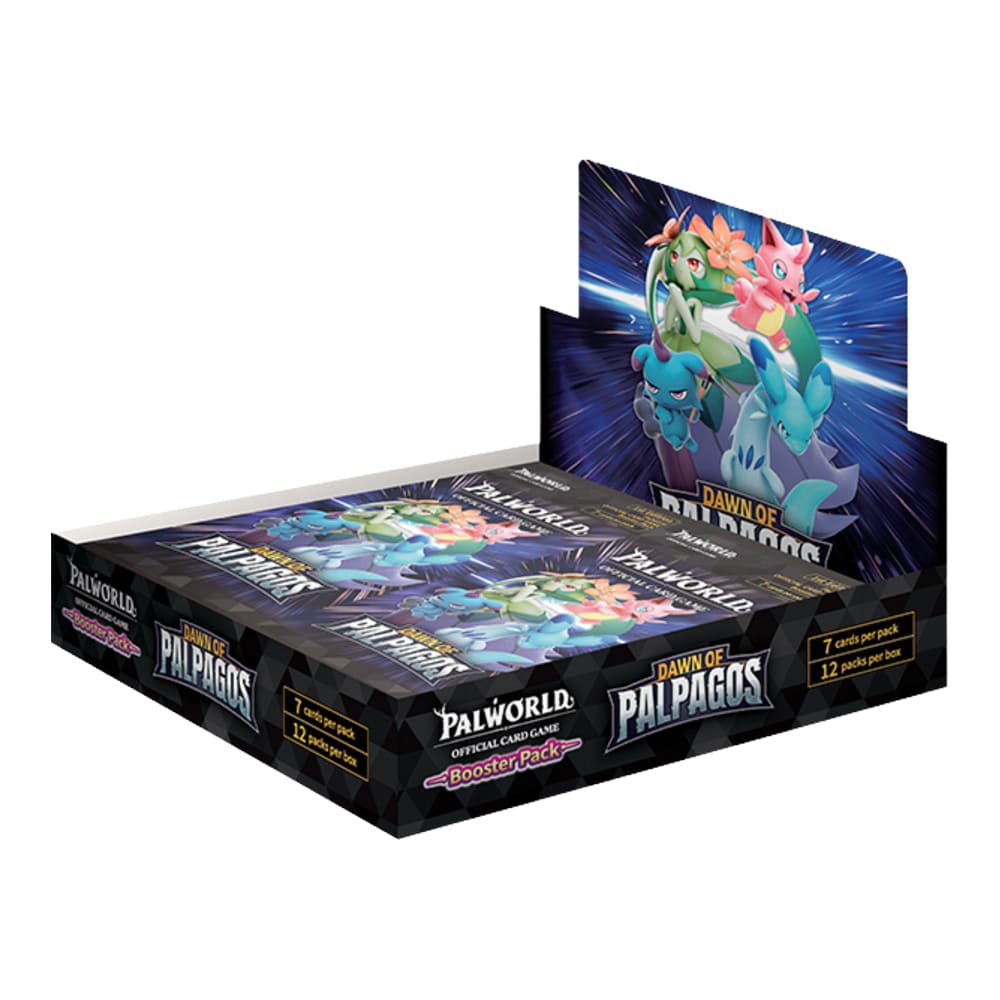Palworld BP01 Dawn of Palpagos Booster Box 12 bustine ENG