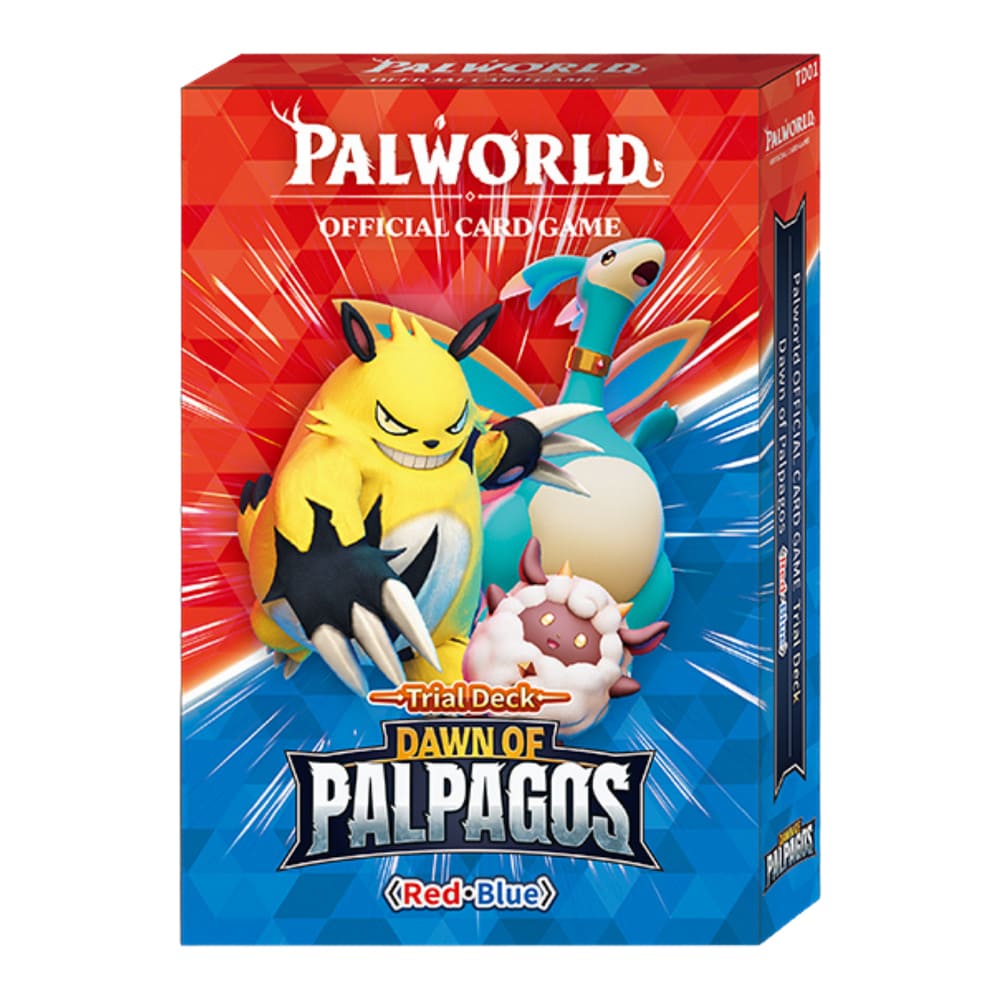 Palworld TD01 Dawn of Palpagos Trial Deck Red Blue ENG