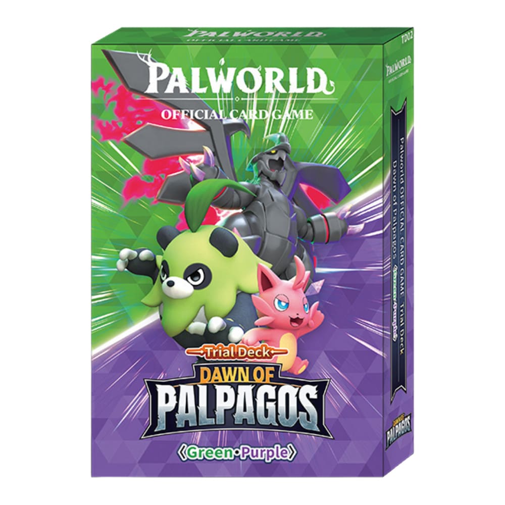 Palworld TD02 Dawn of Palpagos Trial Deck Green Purple ENG