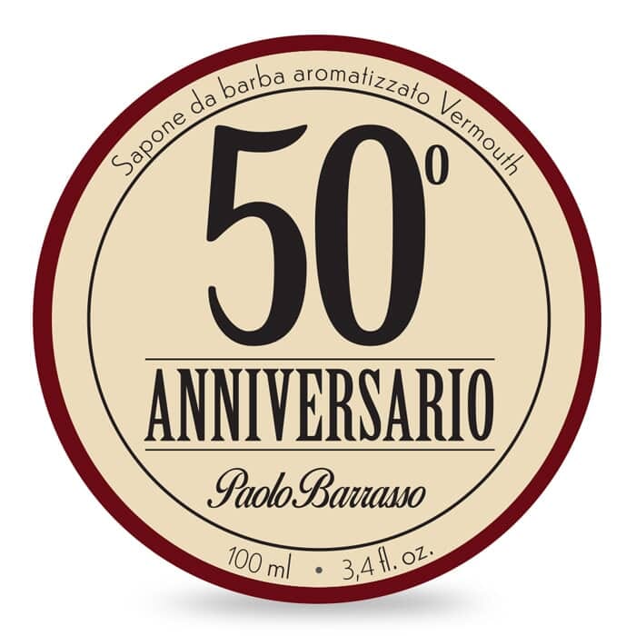 Paolo Barrasso shaving cream 50¬∞ anniversario 100ml