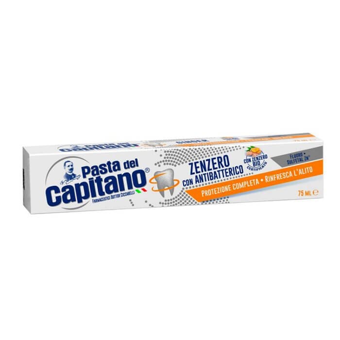 Pasta Del Capitano dentifricio allo zenzero antibatterico 75ml